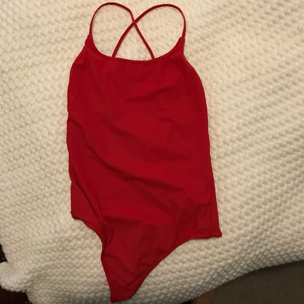 Babaton Red bodysuit